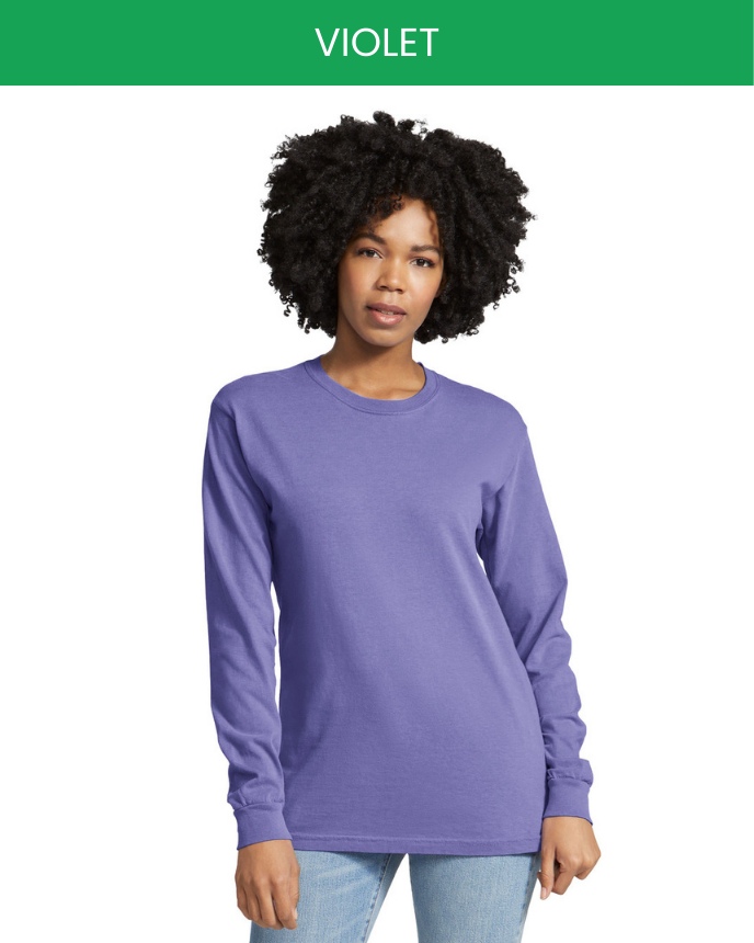 Long Sleeve T-shirt Comfort Colors 6014 (Made in US)