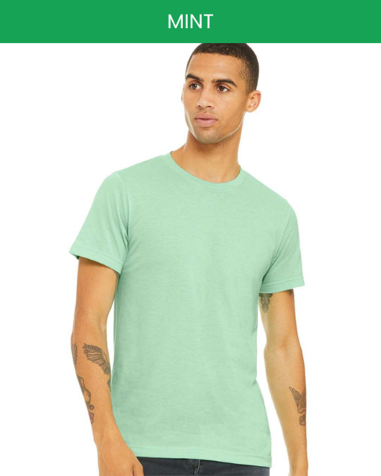Unisex Jersey Short Sleeve Tee Bella Canvas 3001 (Made in US)