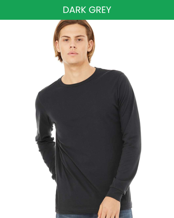 Unisex Jersey Long Sleeve Tee Bella Canvas 3501 (Made in US)