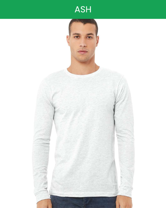 Unisex Jersey Long Sleeve Tee Bella Canvas 3501 (Made in US)