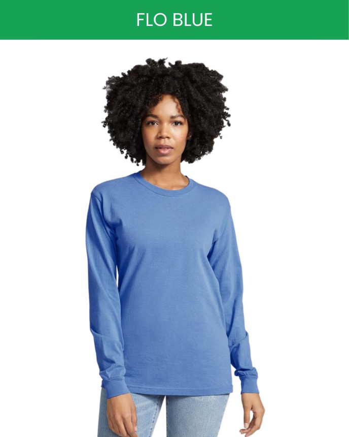 Long Sleeve T-shirt Comfort Colors 6014 (Made in US)