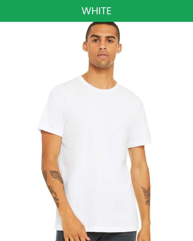 Bella canvas 3001 white