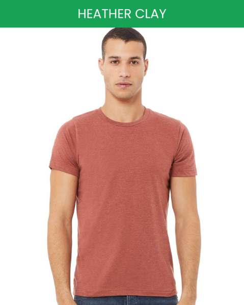 Unisex Jersey Short Sleeve Tee Bella Canvas 3001 (Made in US)