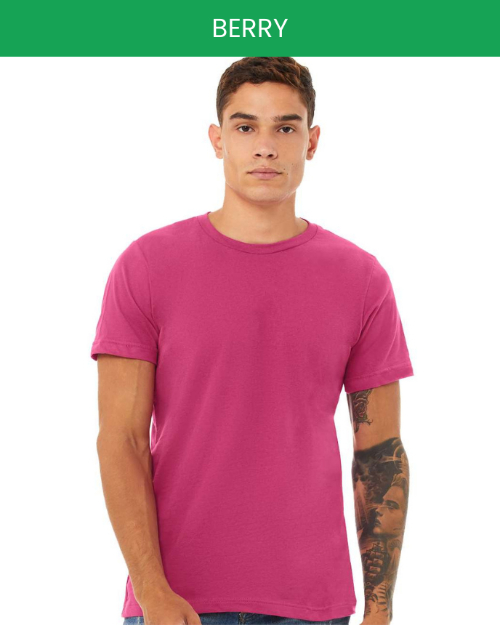 Unisex Jersey Short Sleeve Tee Bella Canvas 3001 (Made in US)