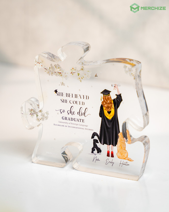 Acrylic Plaque (Without stand) 0.8 IN