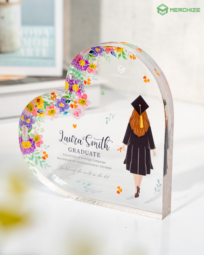 Acrylic Plaque (Without stand) 0.8 IN
