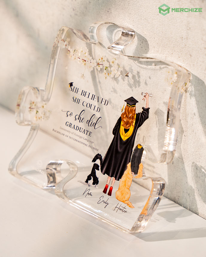Acrylic Plaque (Without stand) 0.8 IN