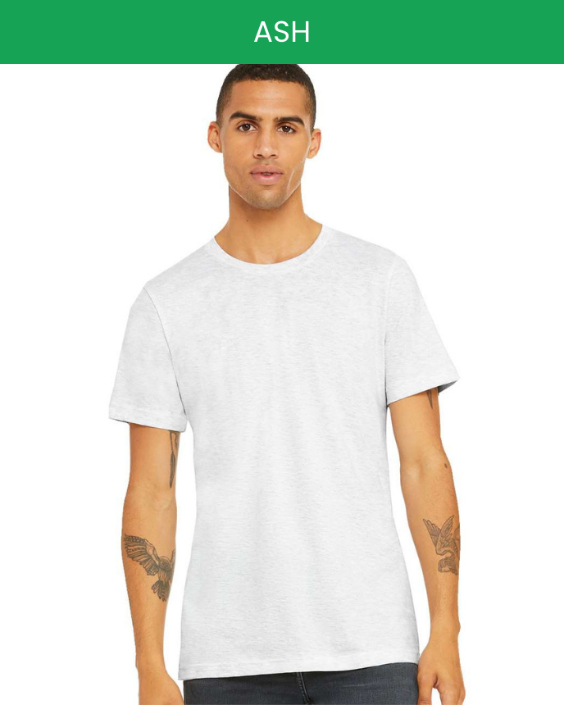 Bella canvas 3001 ash