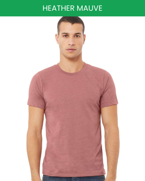 Bella canvas 3001 heather mauve