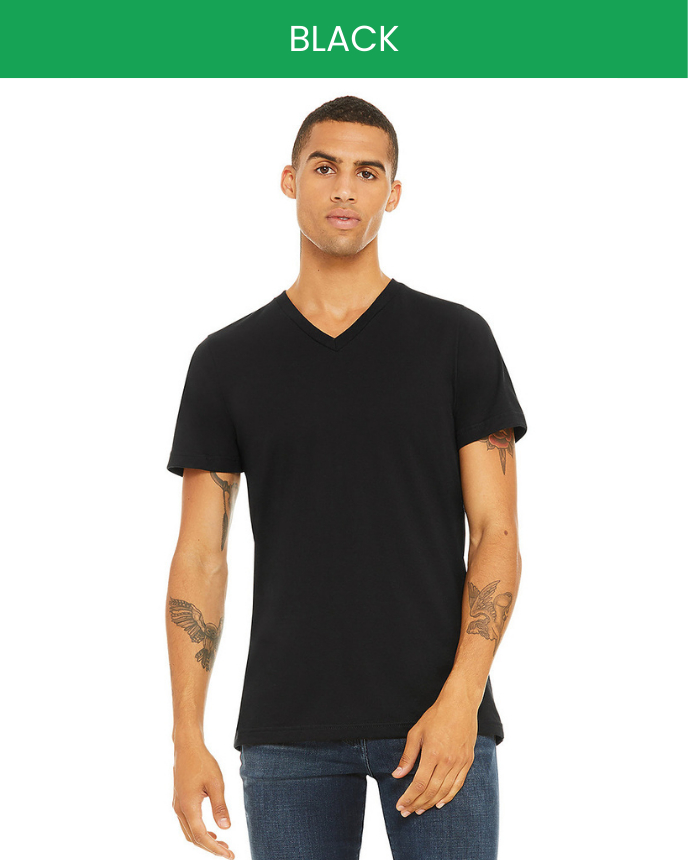 Unisex V-neck T-shirt Bella Canvas 3005 (Made in US)