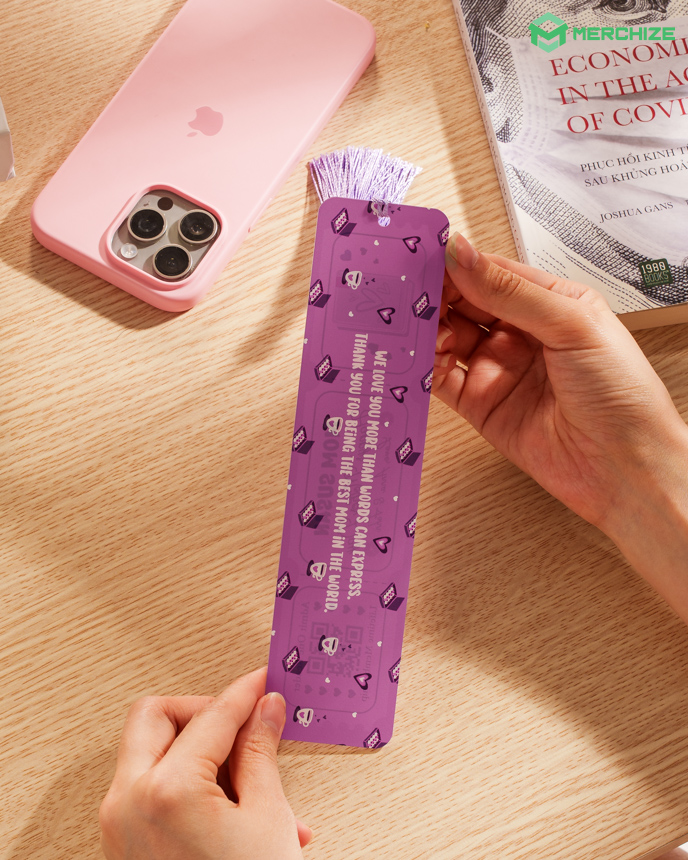 Custom Shape Star Hologram Bookmark