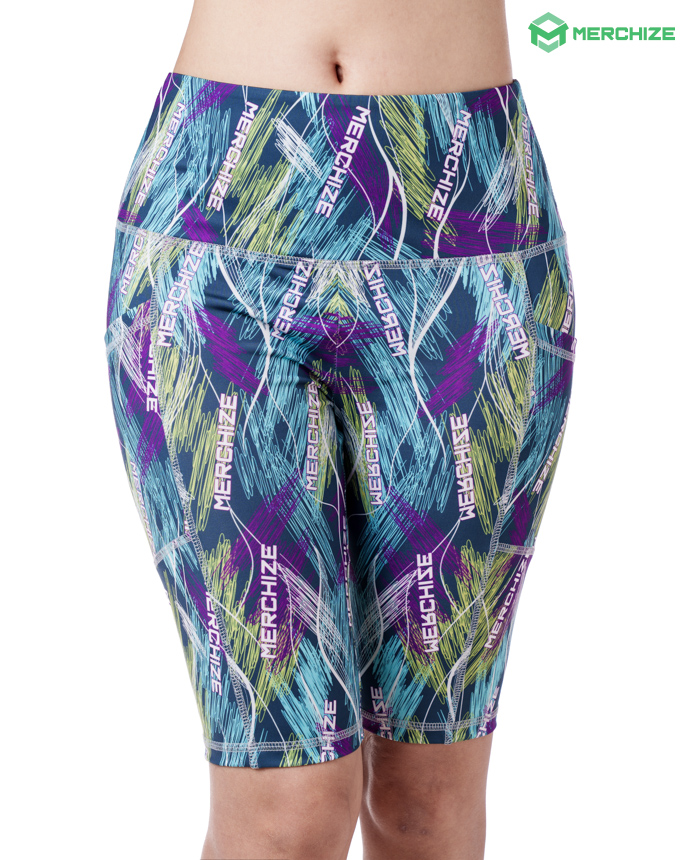 All-over Print Biker Shorts