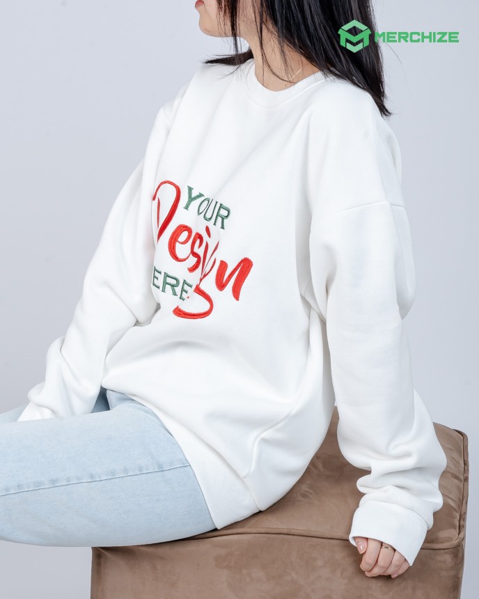Embroidered Classic Unisex Sweatshirt