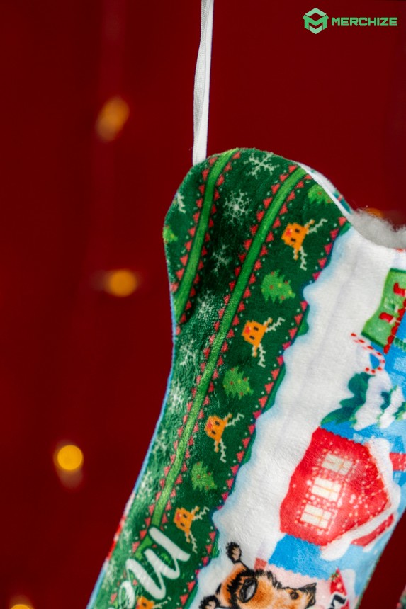 Dog Bone Christmas Stocking