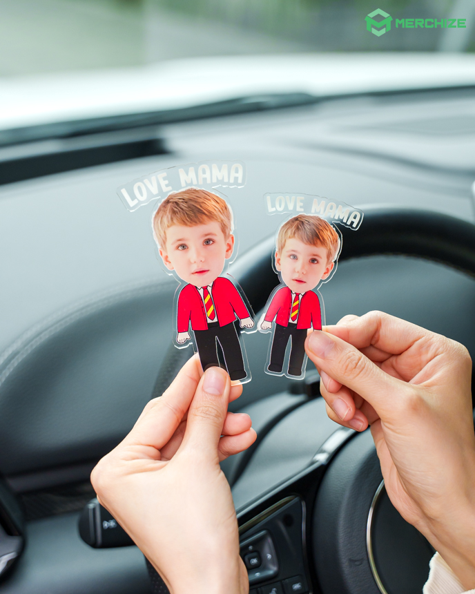  Custom Shape Acrylic Car Clip