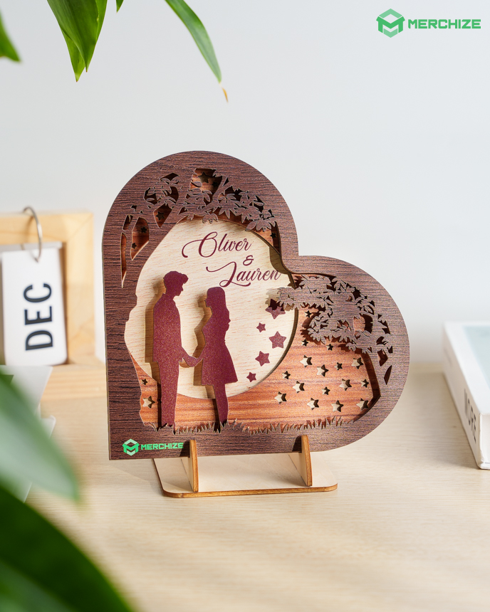 Custom Shape 4-layer Wood Sign