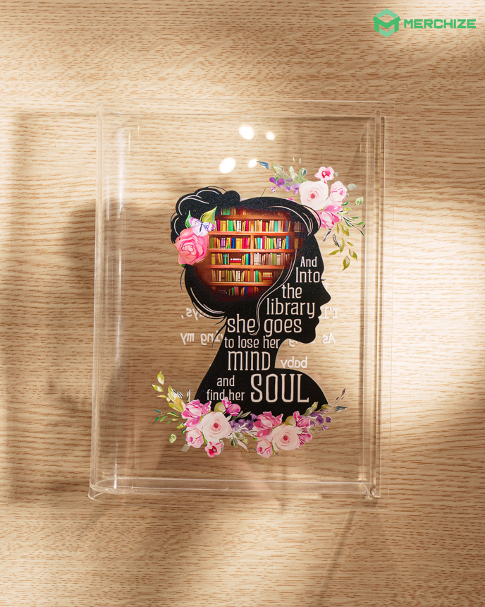 Acrylic Book Vase 