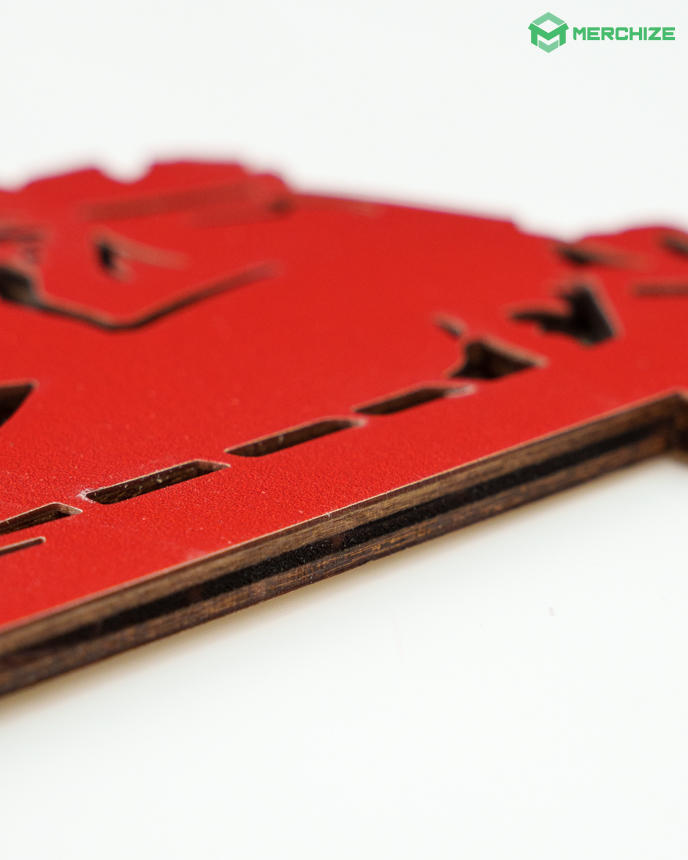 Custom Shape Wooden Corner Sign