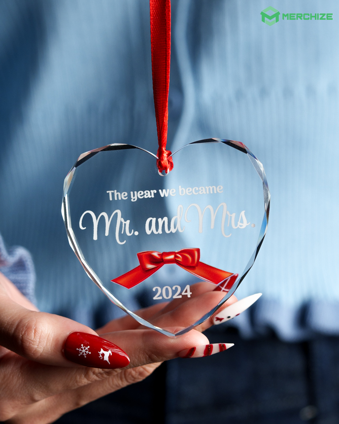 custom glass ornaments hand model