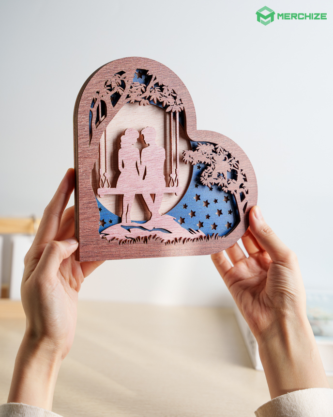 Custom Shape 4-layer Wood Sign