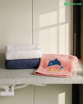 Embroidered Bath Towel