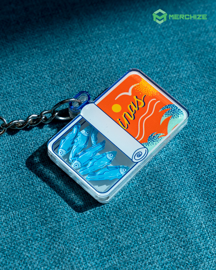 shaker keychain