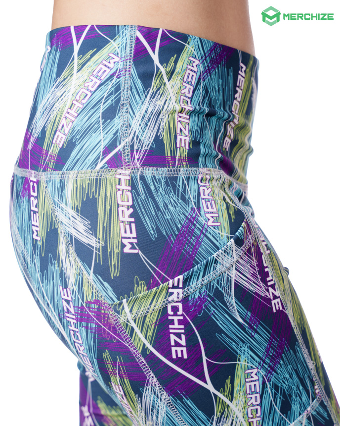 All-over Print Biker Shorts