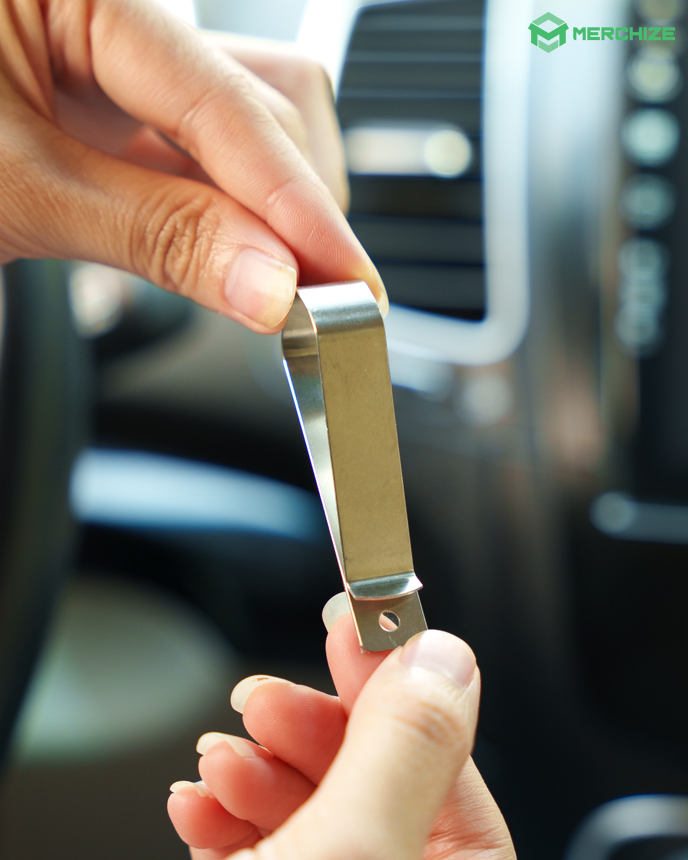 personalized car visor clips