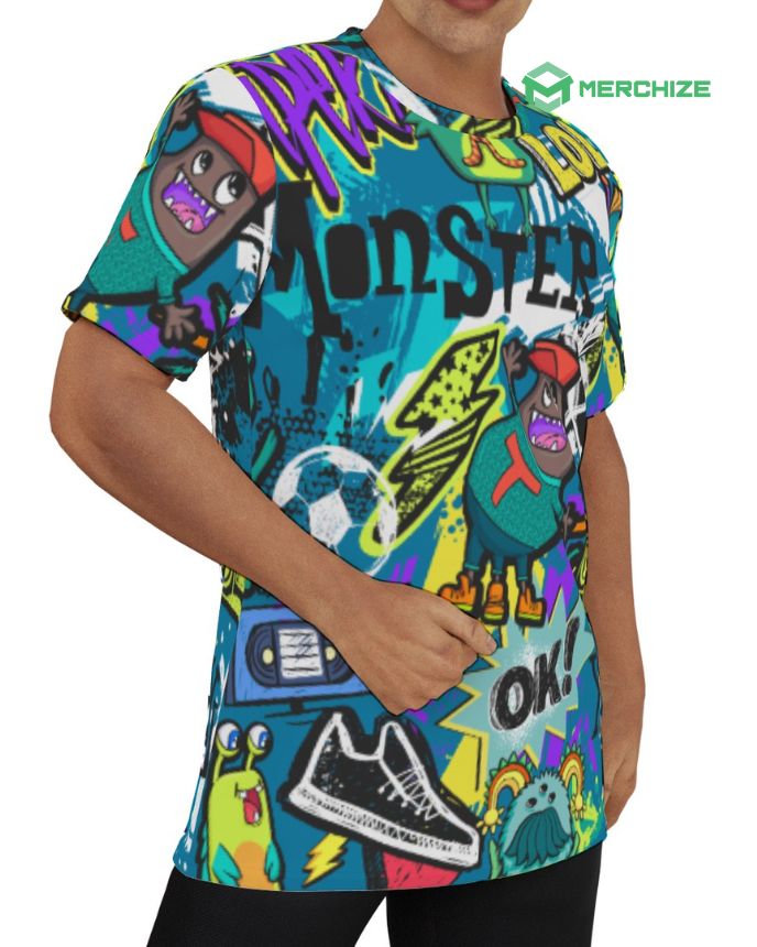 All-over Print T-shirt (Made in China)