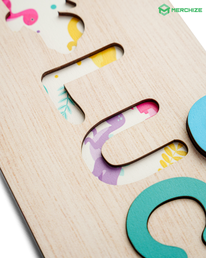 Wooden Puzzle Board