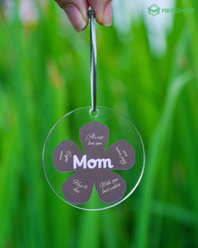 Custom Shape Clear Acrylic Tag