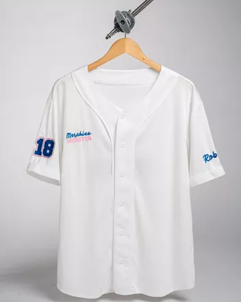 Embroidered Unisex Baseball Jersey