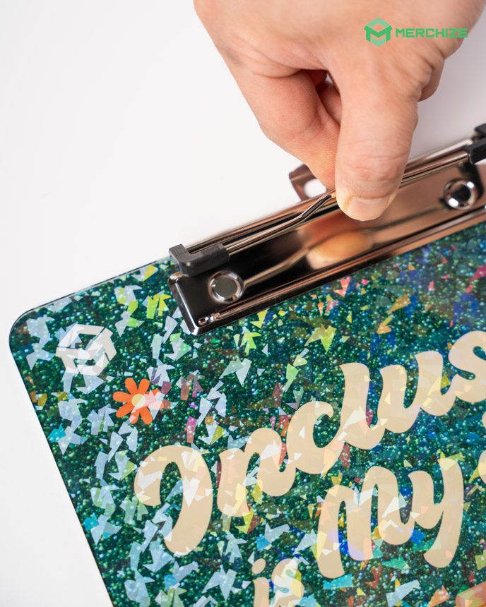 Hologram Acrylic Clipboard