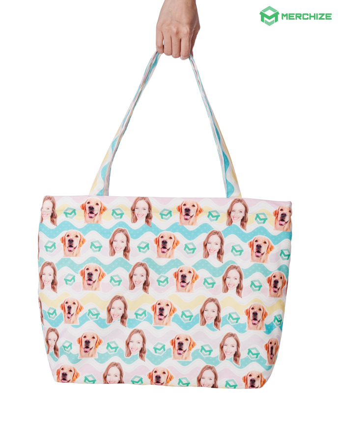All-over Print Large Tote Bag