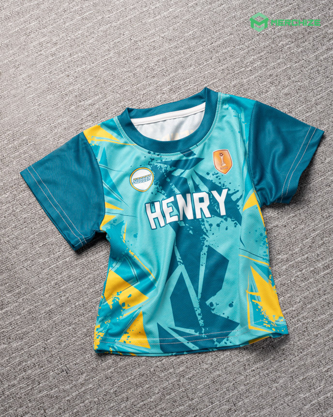 All-over Print Kid Soccer Jersey