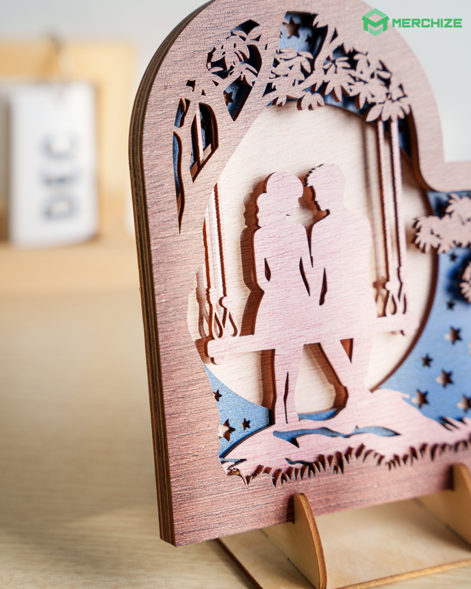 Custom Shape 4-layer Wood Sign