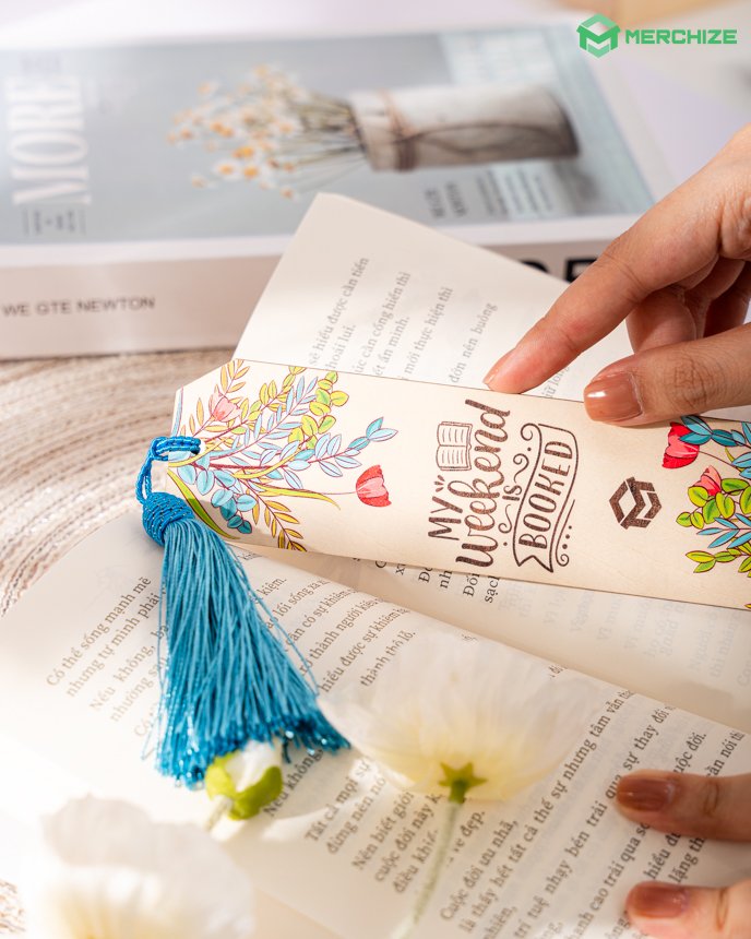 Custom Shape Wooden Bookmark