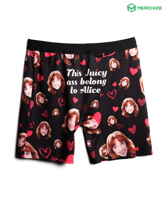 All-over Print Men's Long Boxer Briefs