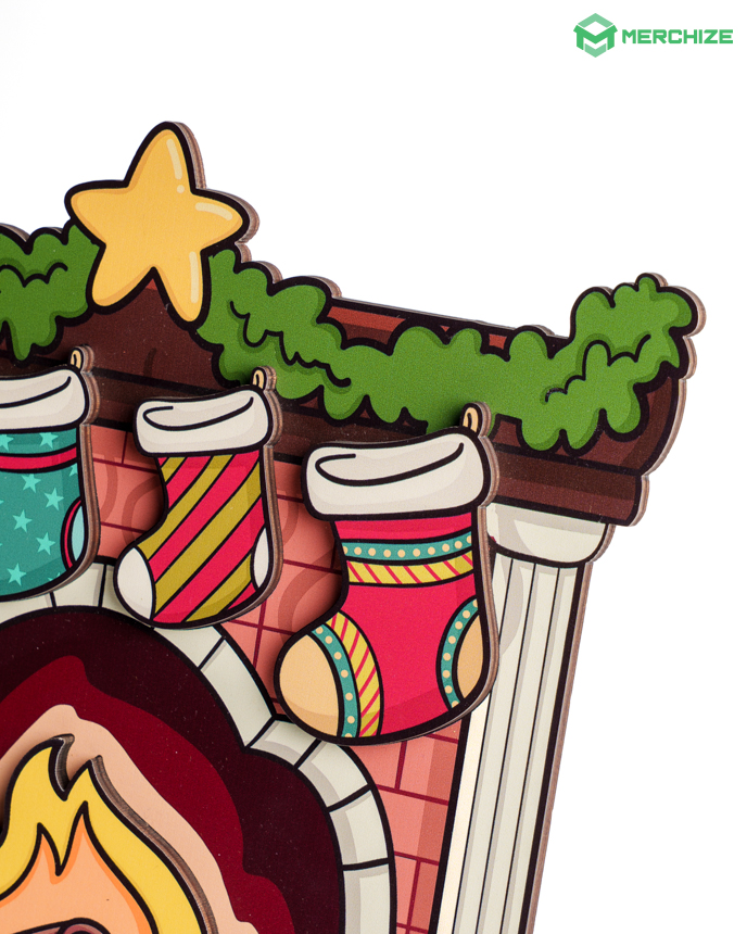 Custom Shape 2-layer Wooden Sign