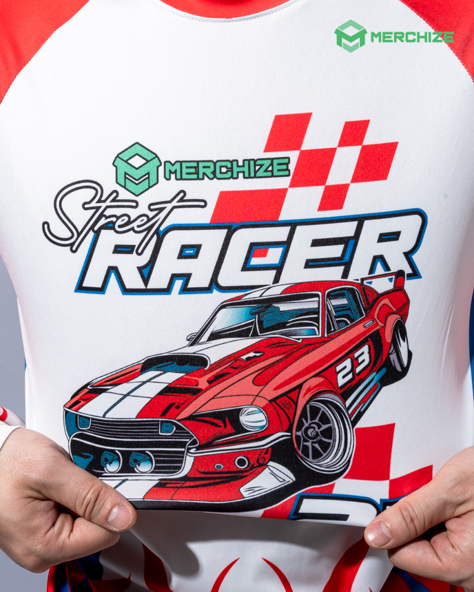 All-over Print Long Sleeve Raglan