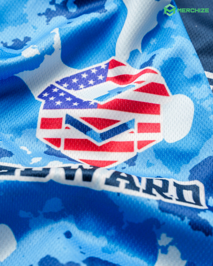 All-over Print Tactical Polo Shirt