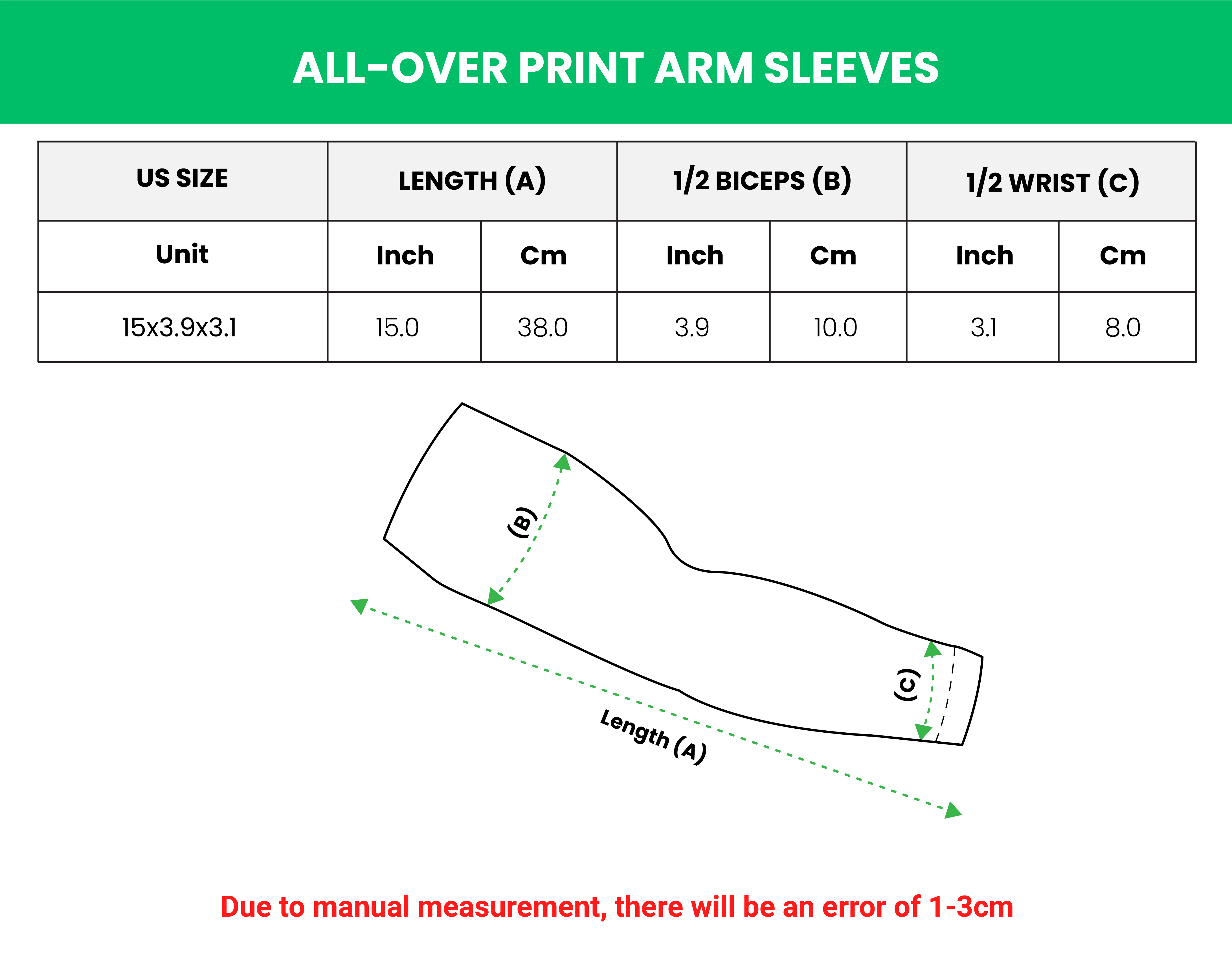 All-over Print Arm Sleeves
