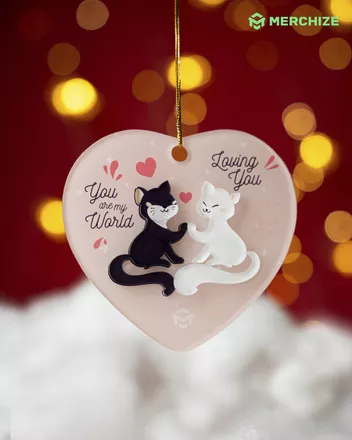 Custom Shape 2-Layer Acrylic Ornament