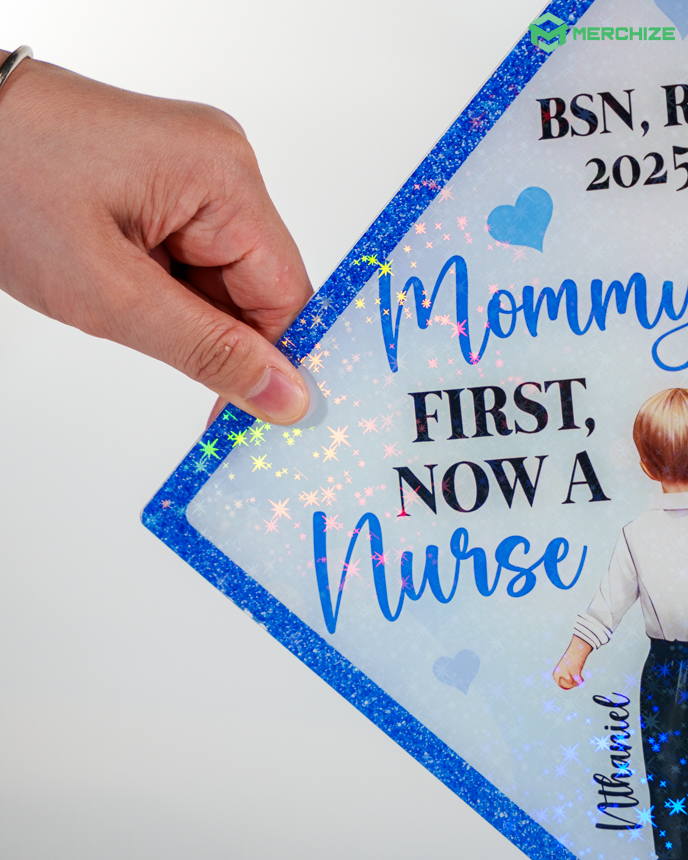 Hologram Graduation Cap Topper