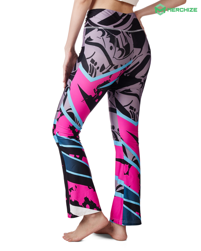 All-over Print Flare Leggings