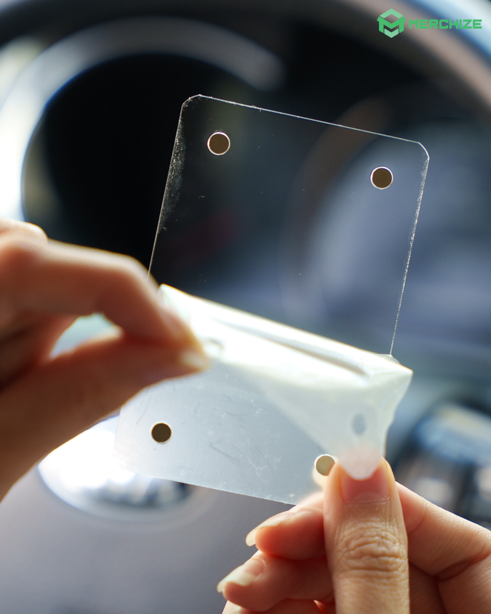 personalized car visor clips