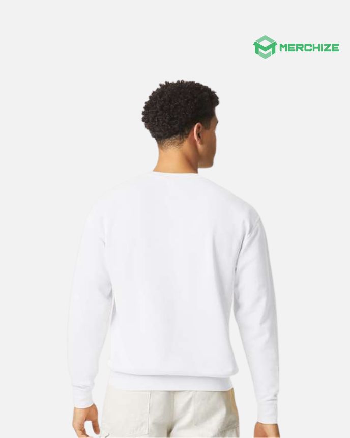 Comfort Color Garment-Dyed Lightweight Fleece Crewneck Sweatshirt 1466 (Made in US)