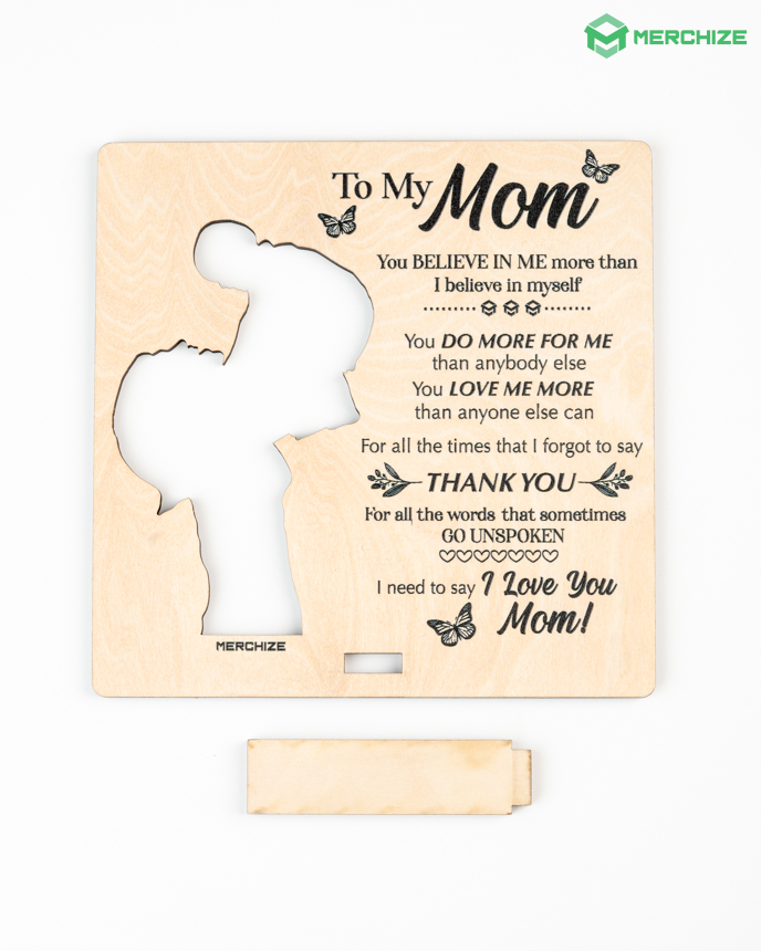 Wooden Plaque Card