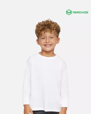 Toddler Fine Jersey Long Sleeve Tee 3302 (Made in US)