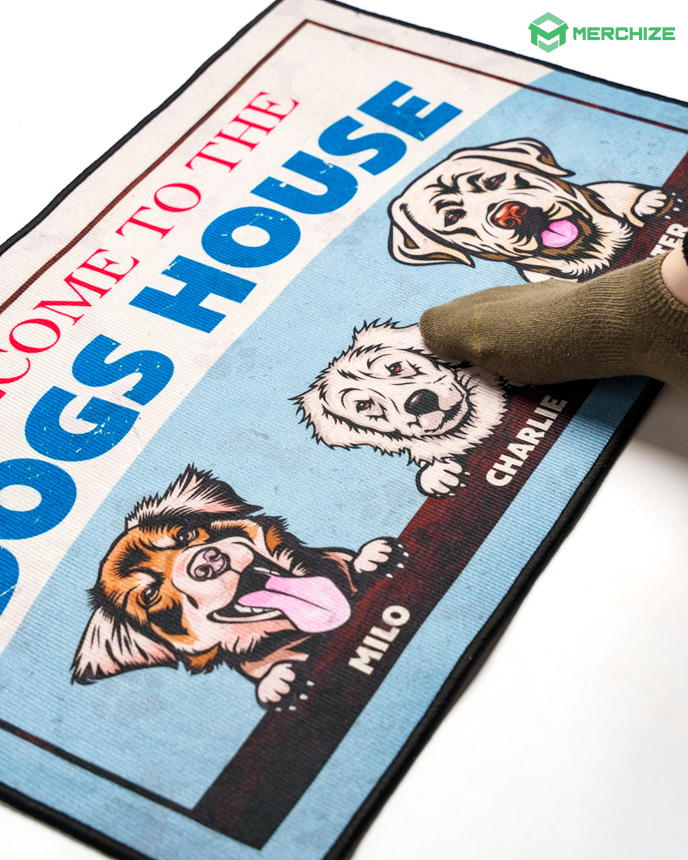 personalized door mats for the front door